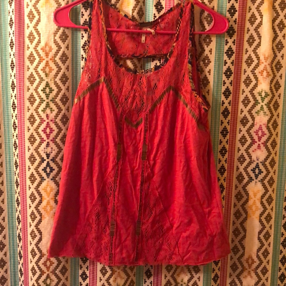 Coral BKE tank top